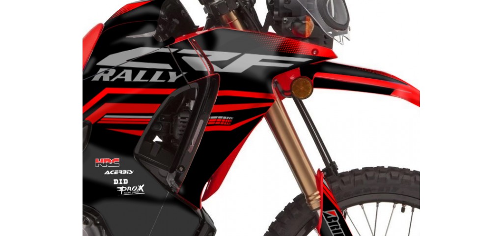 HONDA CRF 250-300 RALLY GRAPHIC SET - DECAL KIT