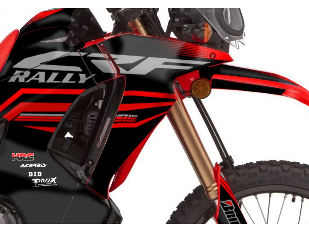 HONDA CRF 250-300 RALLY GRAPHIC SET - DECAL KIT