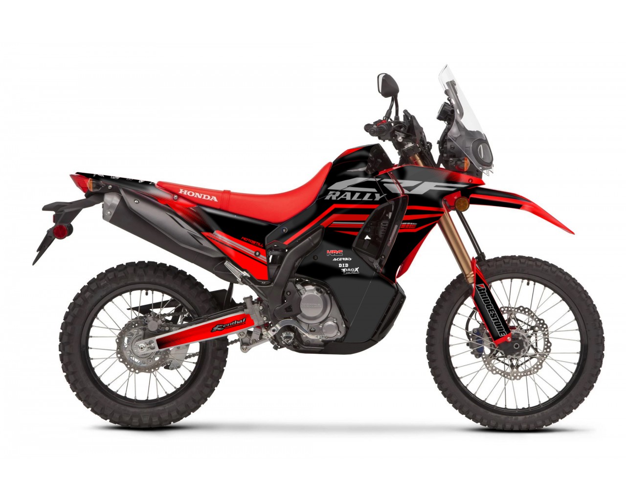 HONDA CRF 250-300 RALLY GRAPHIC SET - DECAL KIT
