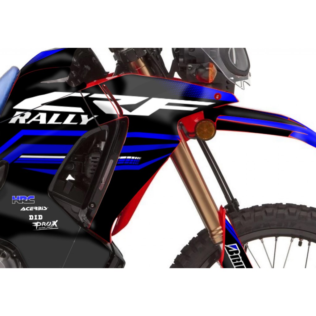 HONDA CRF 250-300 RALLY GRAPHIC SET - DECAL KIT