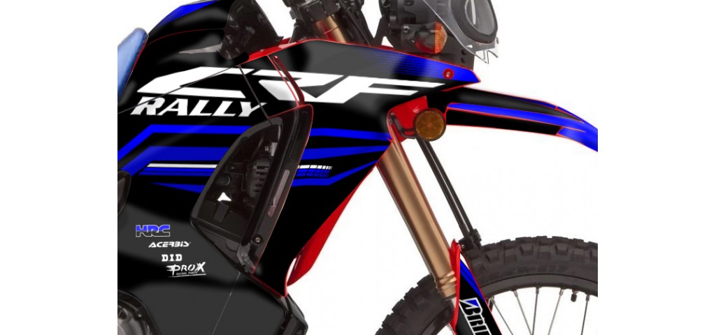 HONDA CRF 250-300 RALLY GRAPHIC SET - DECAL KIT