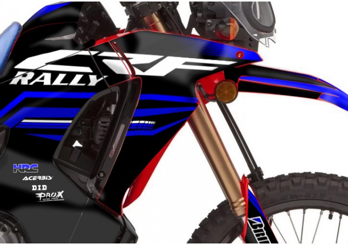 HONDA CRF 250-300 RALLY GRAPHIC SET - DECAL KIT
