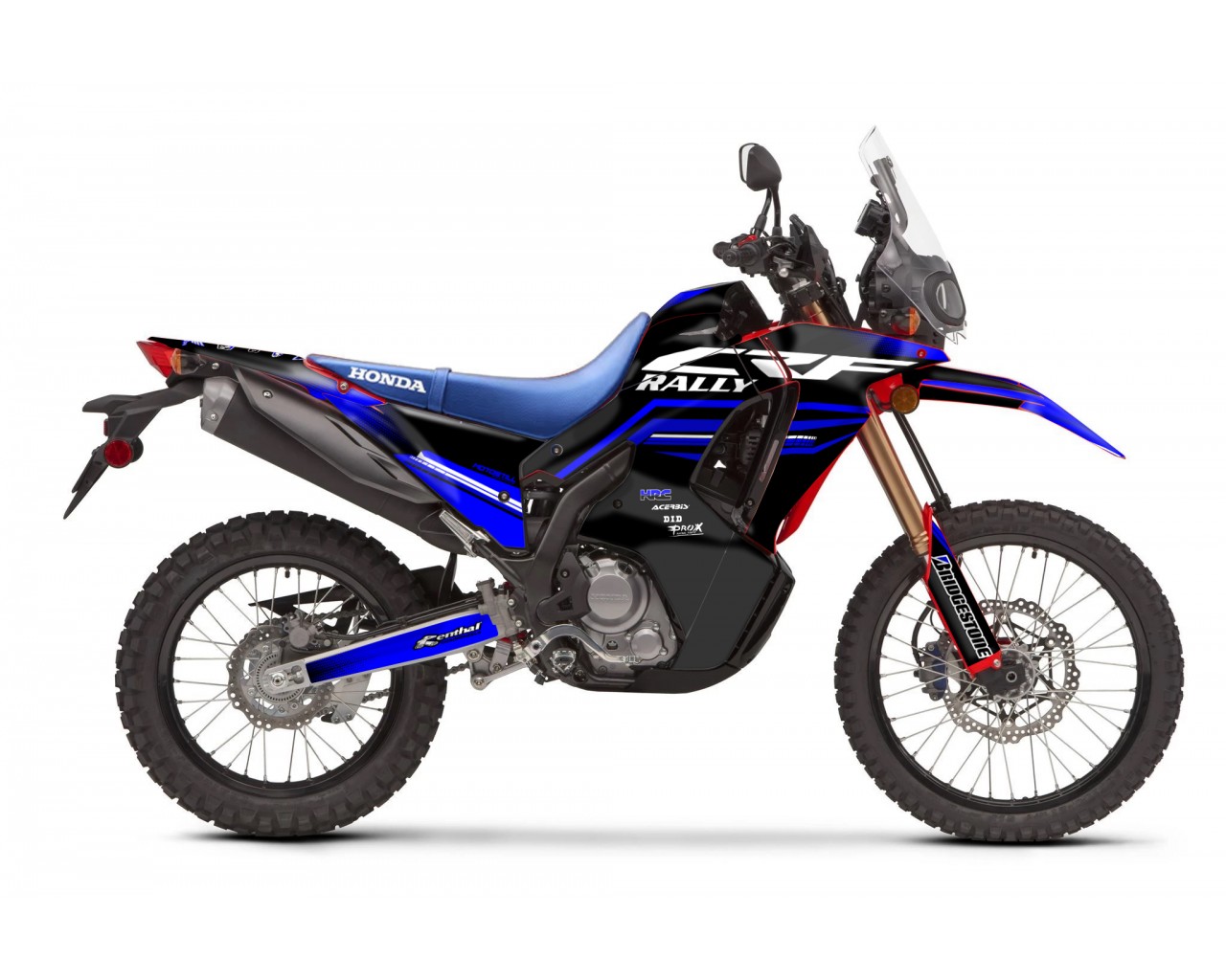 HONDA CRF 250-300 RALLY GRAPHIC SET - DECAL KIT