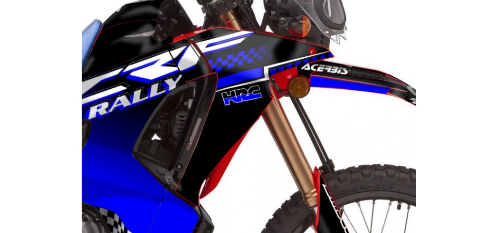 HONDA CRF 250-300 RALLY GRAPHIC SET - DECAL KIT