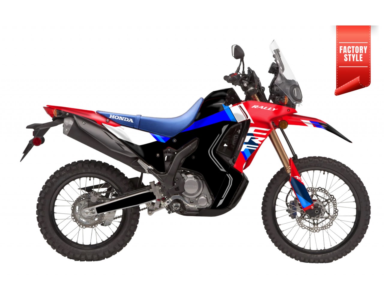 HONDA CRF 250-300 RALLY GRAPHIC SET - DECAL KIT