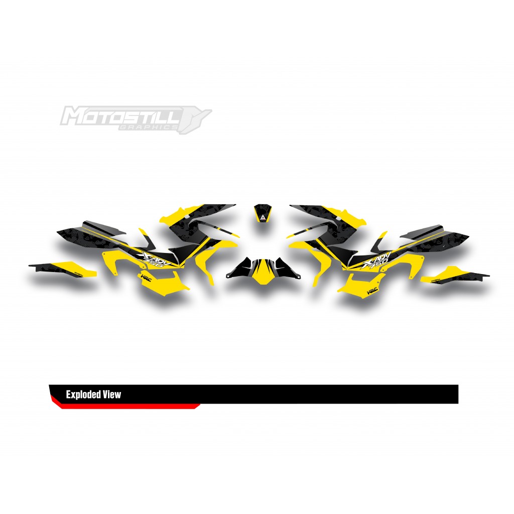 HONDA X ADV 750 GRPHIC KIT