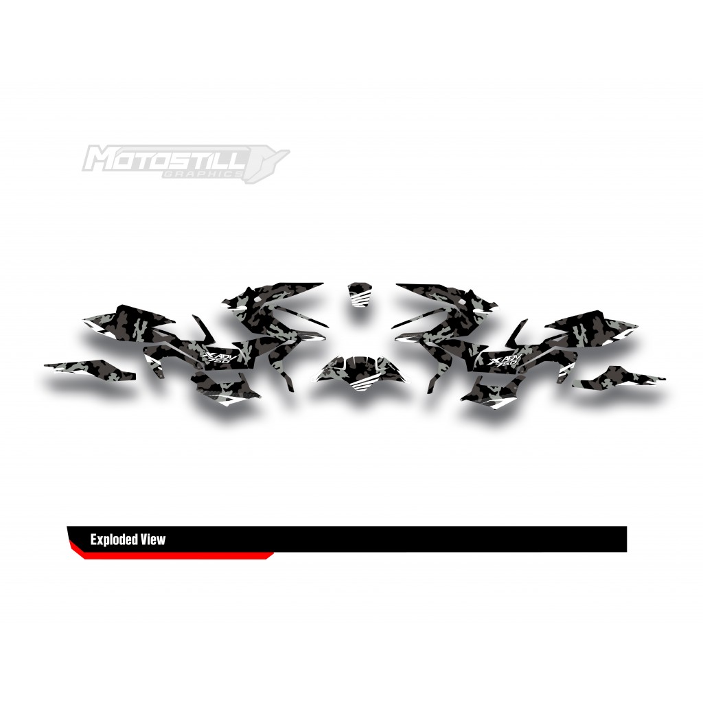 HONDA X ADV 750 GRPHIC KIT