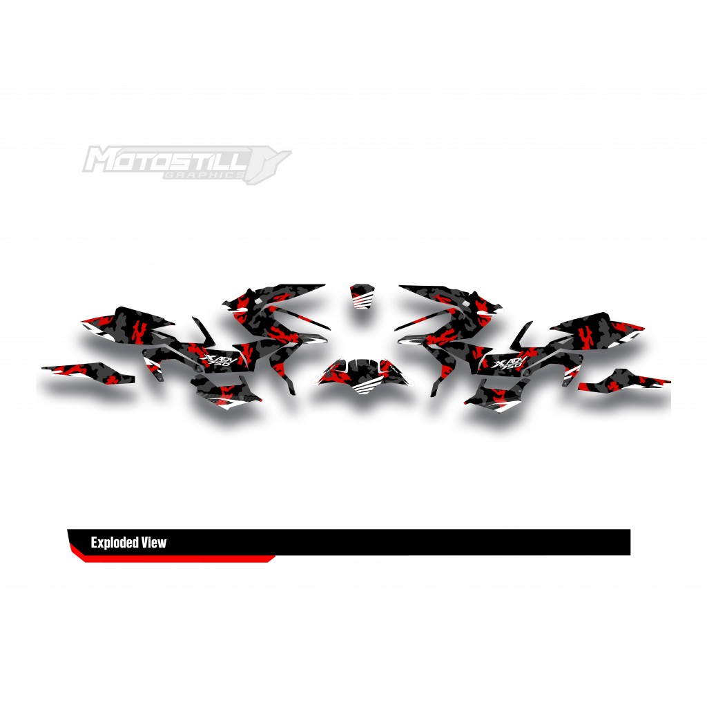 HONDA X ADV 750 GRPHIC KIT