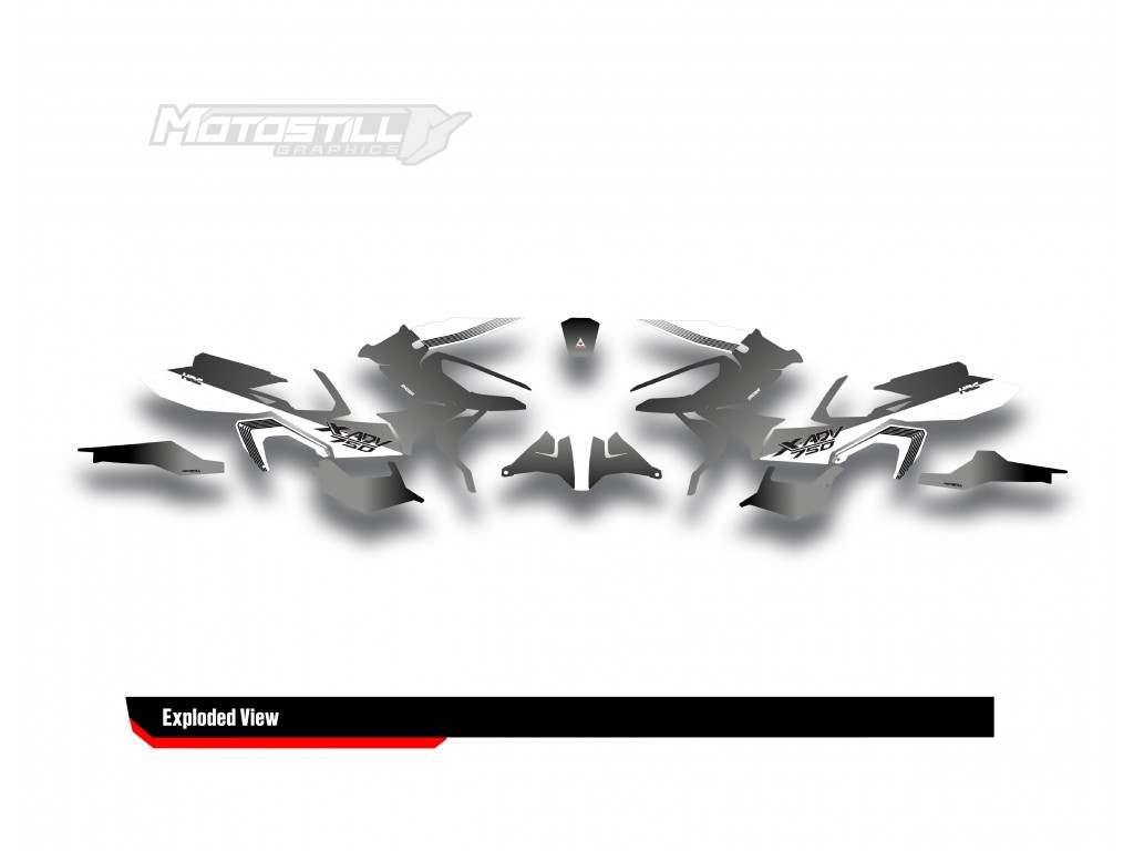 HONDA X ADV 750 GRPHIC KIT