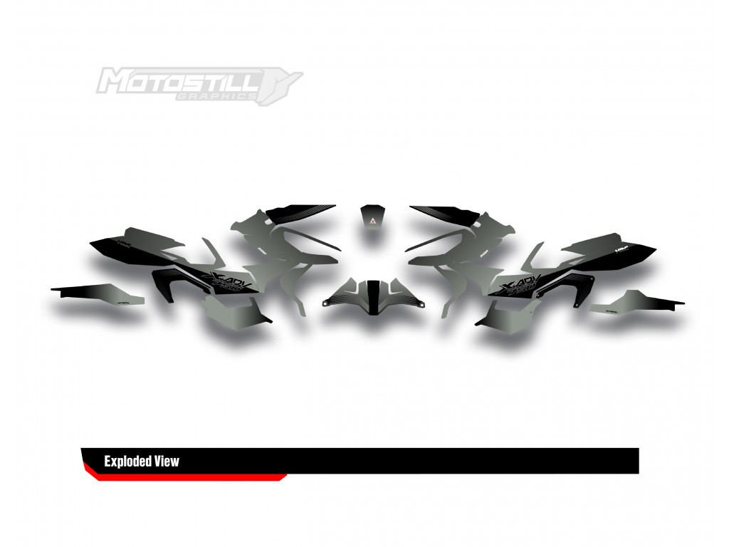 HONDA X ADV 750 GRPHIC KIT