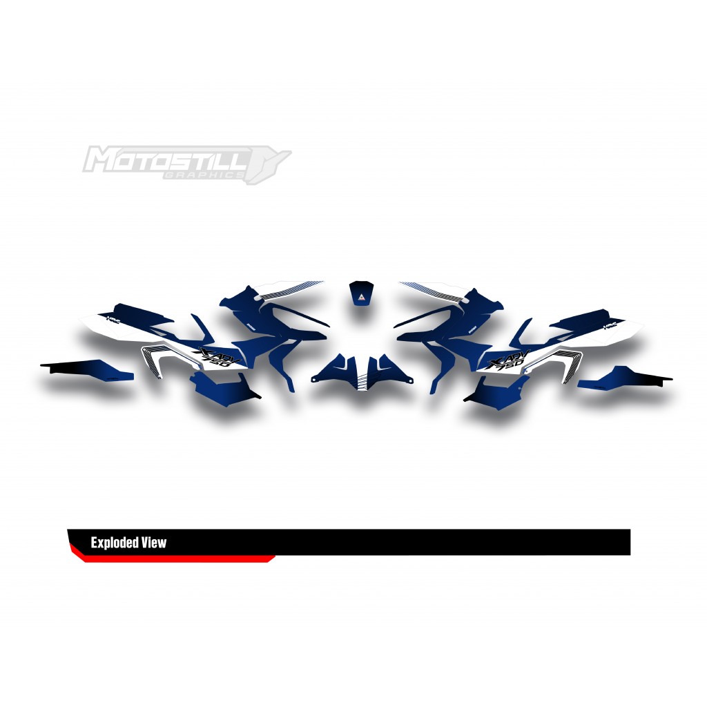 HONDA X ADV 750 GRPHIC KIT