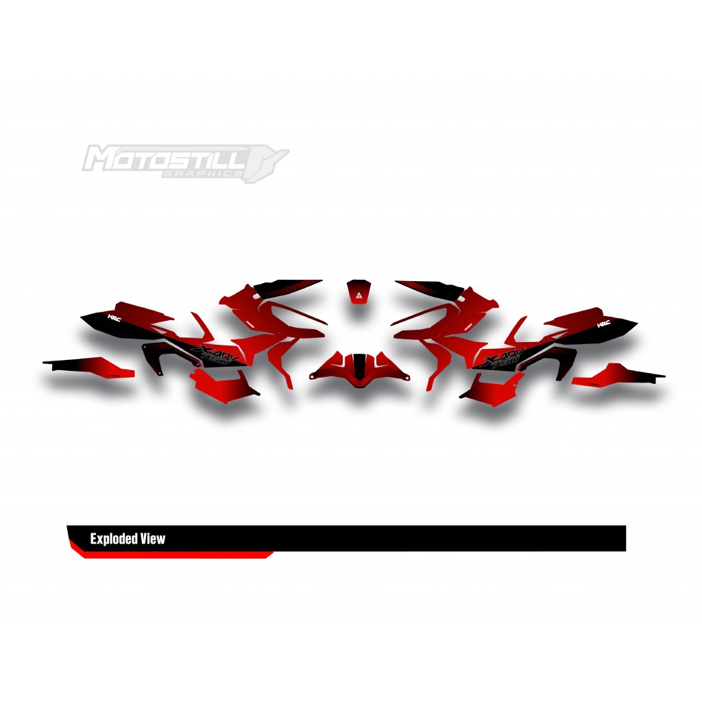 HONDA X ADV 750 GRPHIC KIT