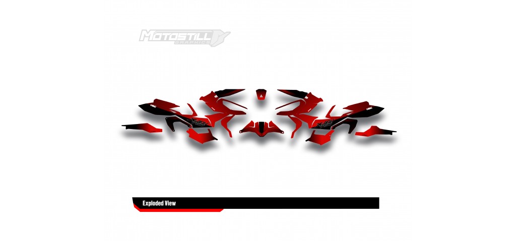 HONDA X ADV 750 GRPHIC KIT