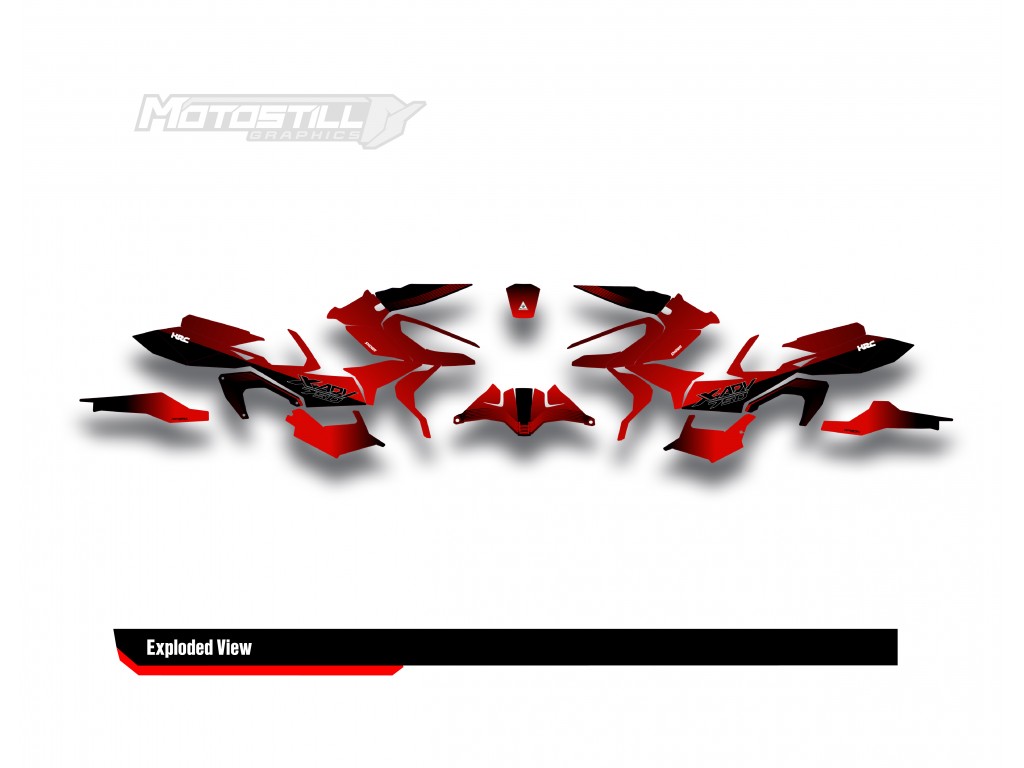 HONDA X ADV 750 GRPHIC KIT