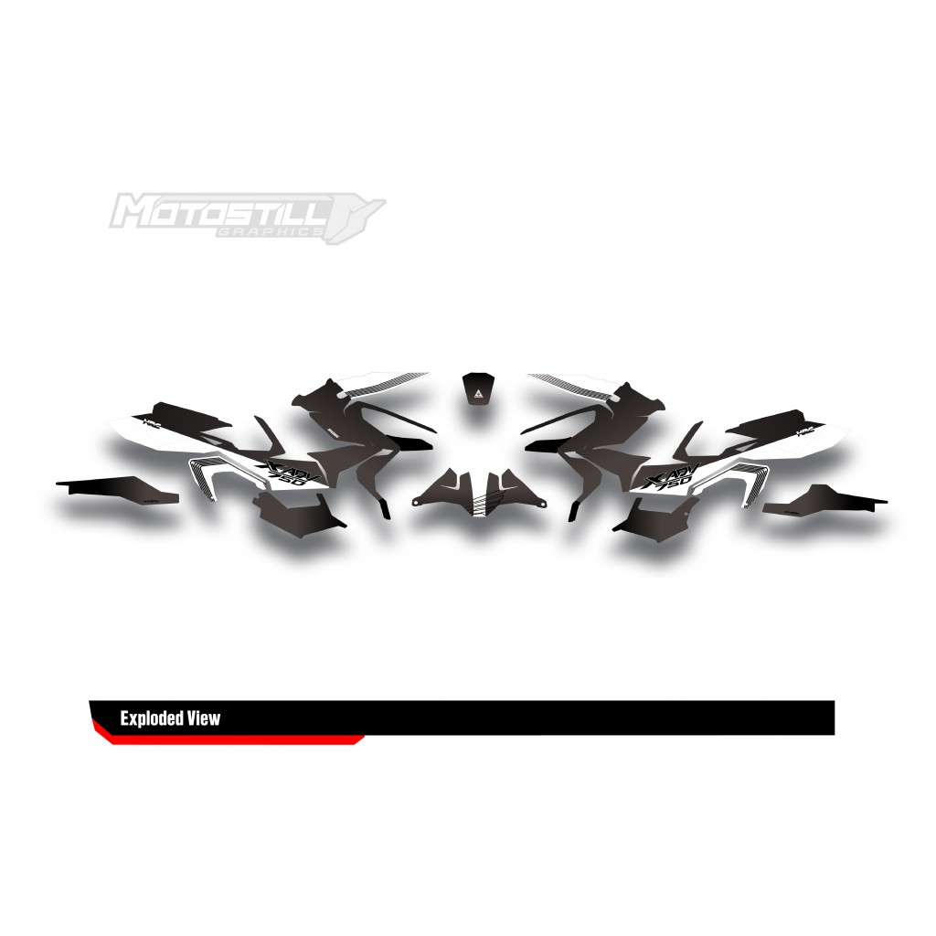 HONDA X ADV 750 GRPHIC KIT