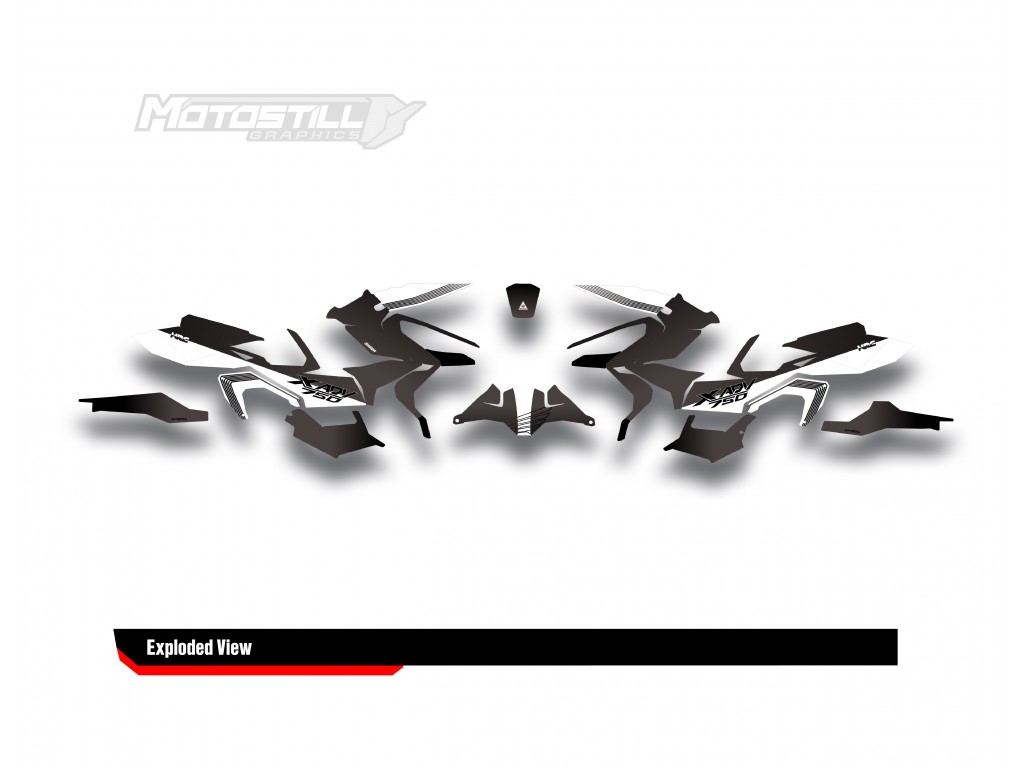 HONDA X ADV 750 GRPHIC KIT