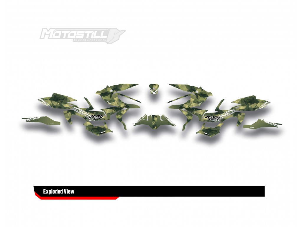 HONDA X ADV 750 GRPHIC KIT