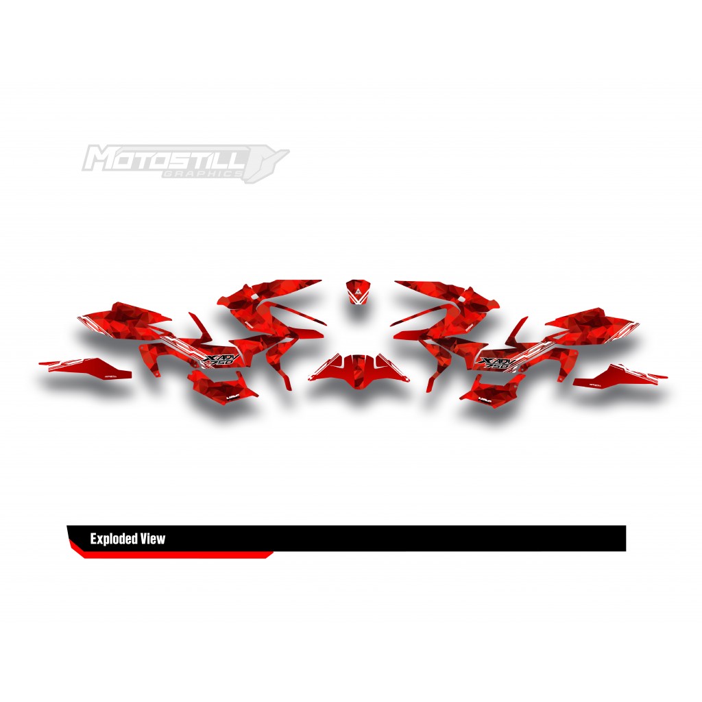 HONDA X ADV 750 GRPHIC KIT