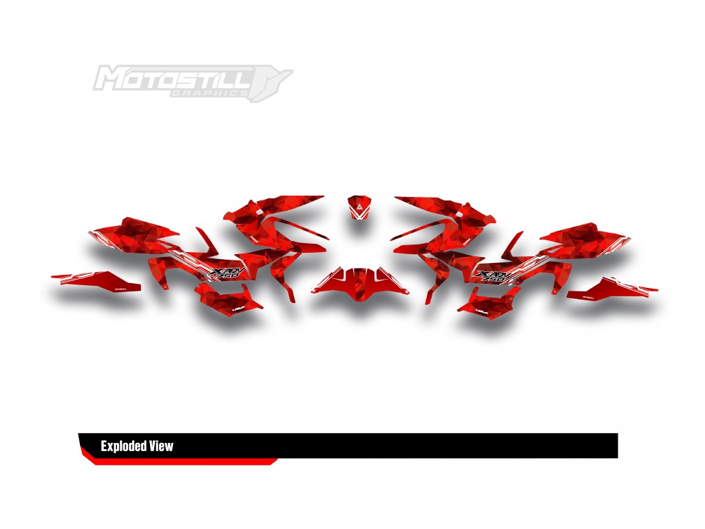HONDA X ADV 750 GRPHIC KIT