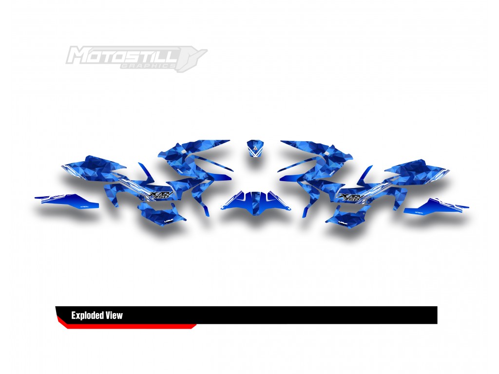 HONDA X ADV 750 GRPHIC KIT