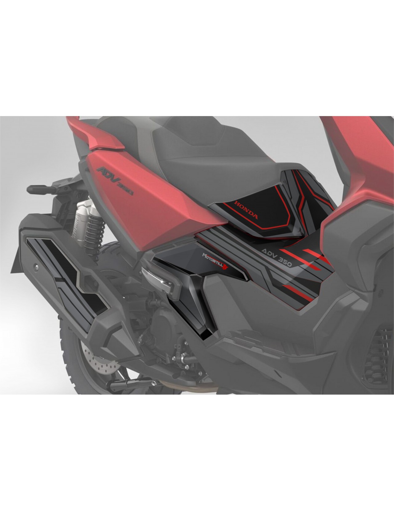 HONDA ADV 350 PROTECTION GRPHIC KIT
