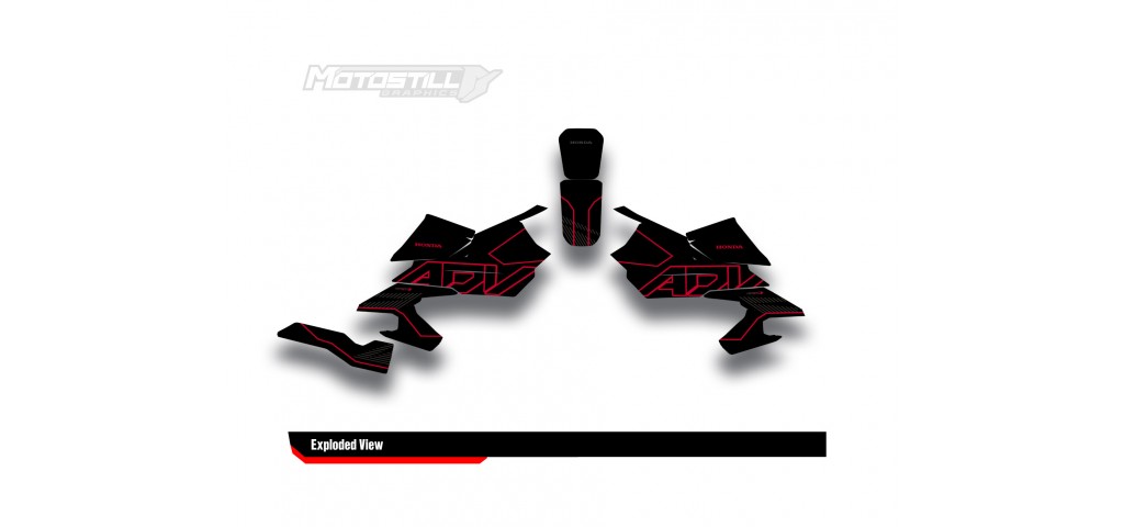 HONDA ADV 350 PROTECTION GRPHIC KIT