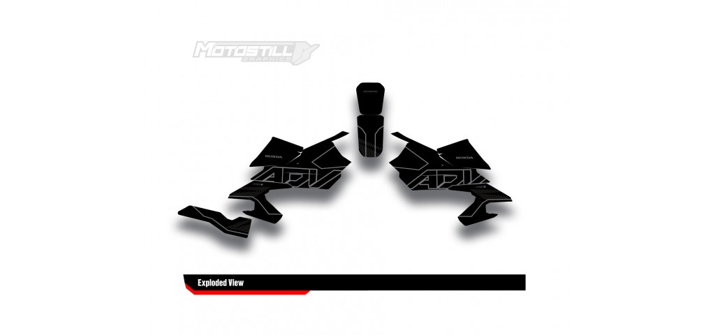 HONDA ADV 350 PROTECTION GRPHIC KIT