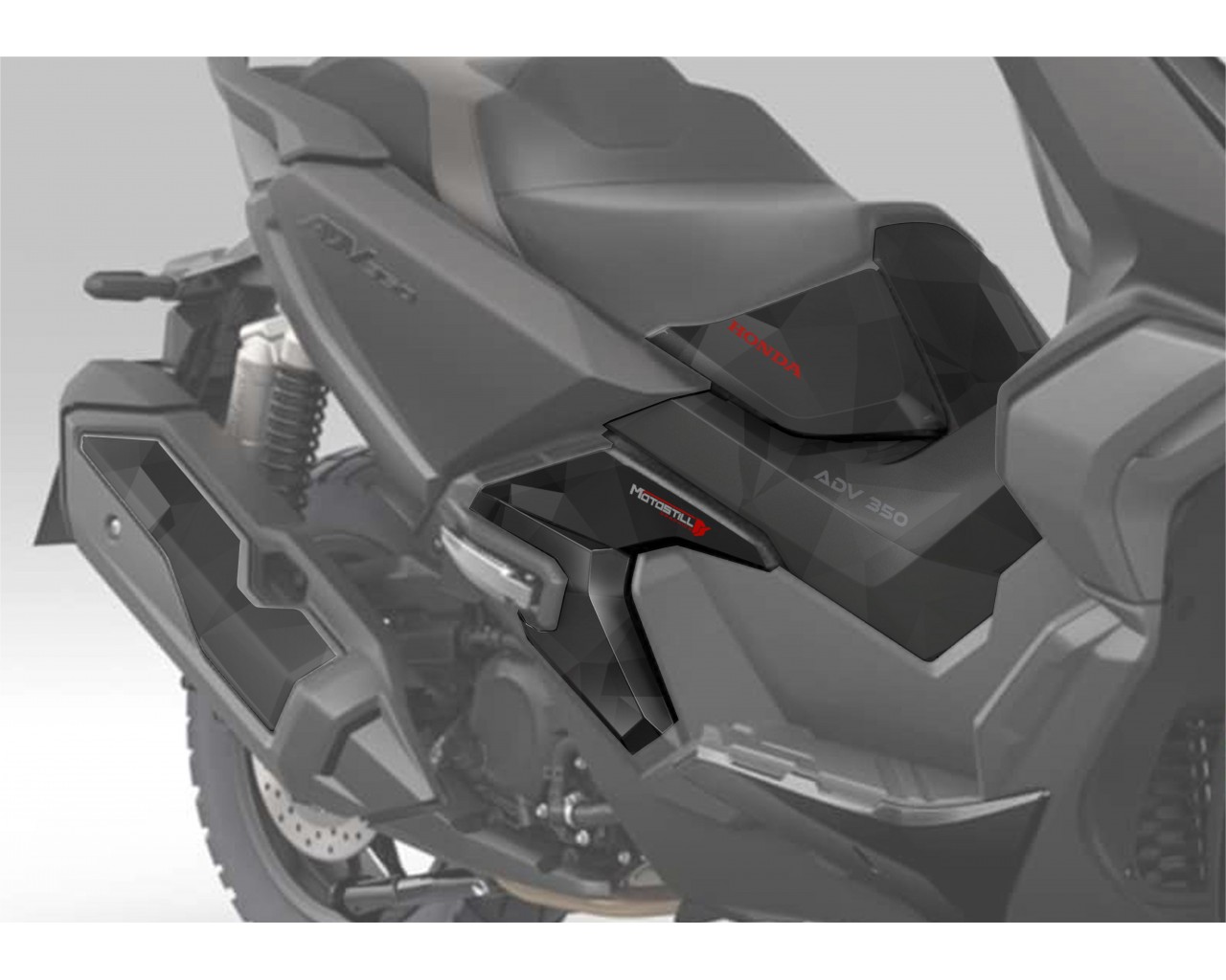HONDA ADV 350 PROTECTION GRPHIC KIT