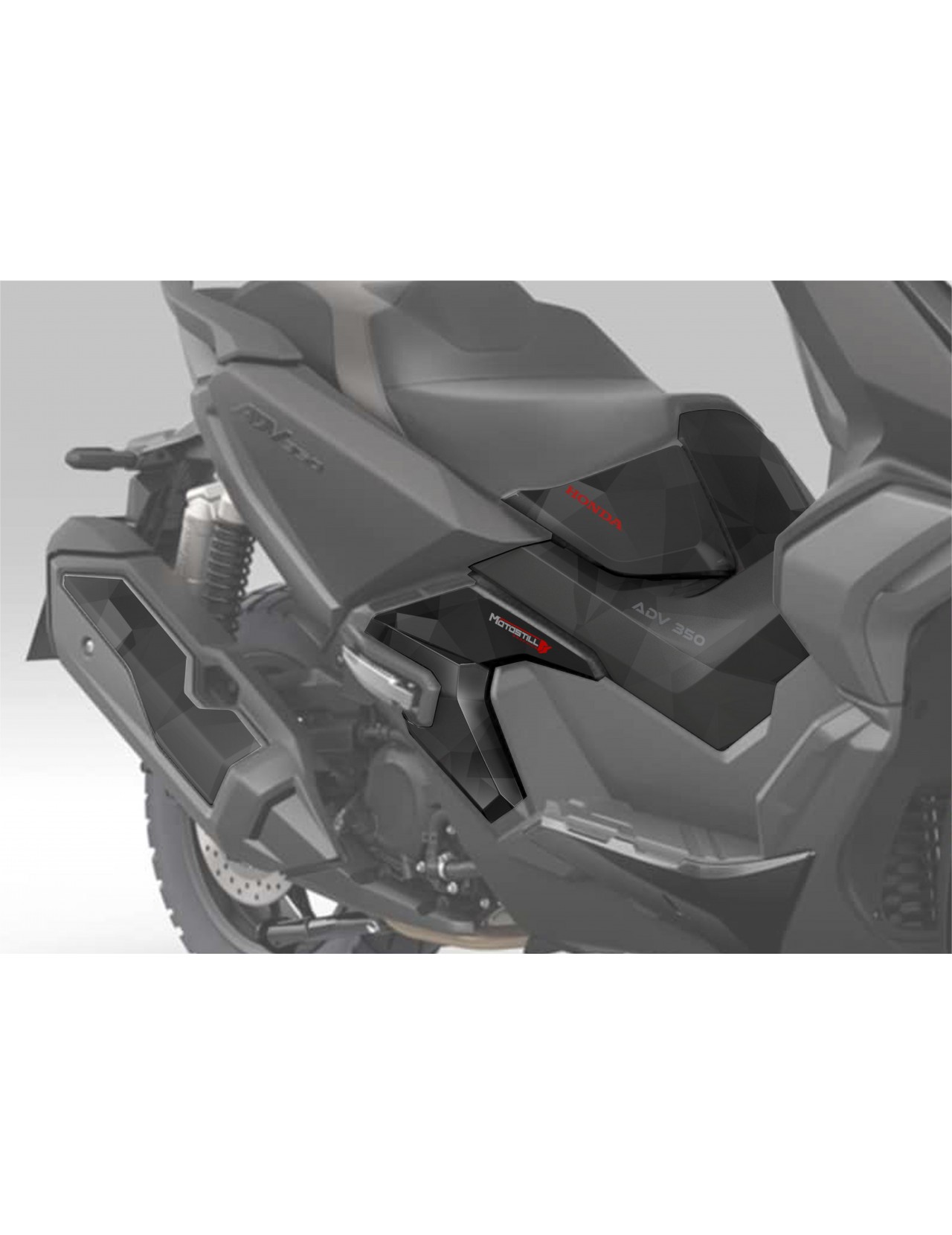 HONDA ADV 350 PROTECTION GRPHIC KIT