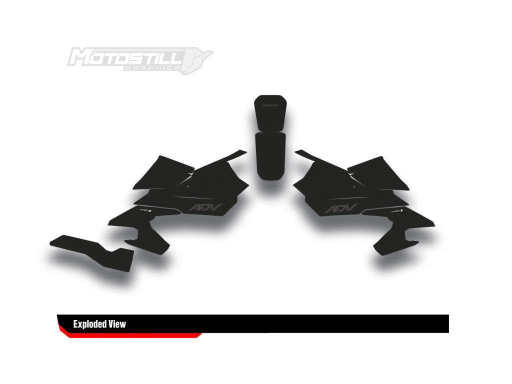 HONDA ADV 350 PROTECTION GRPHIC KIT
