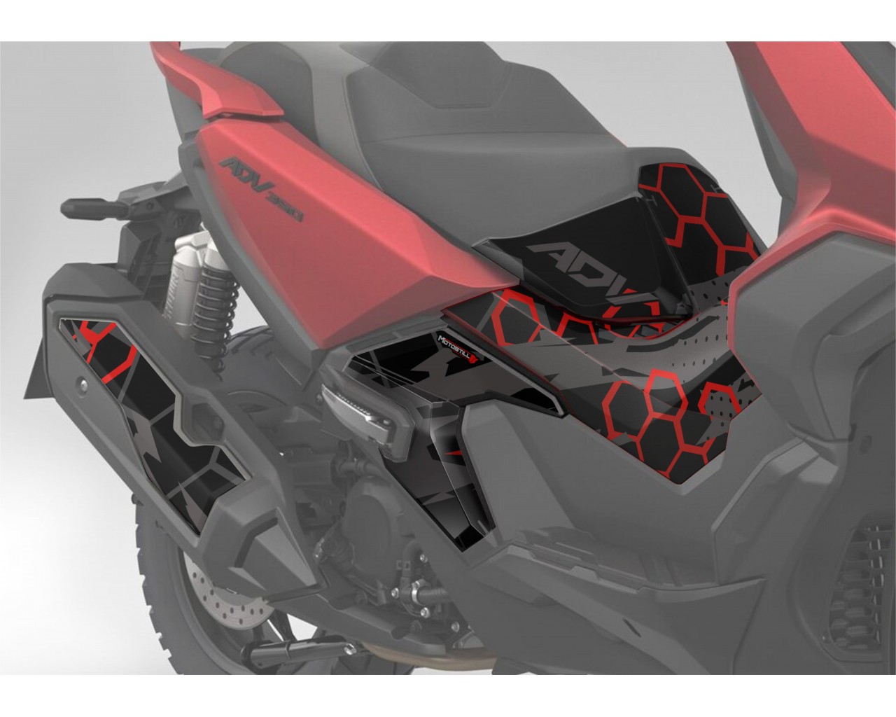 HONDA ADV 350 PROTECTION GRPHIC KIT