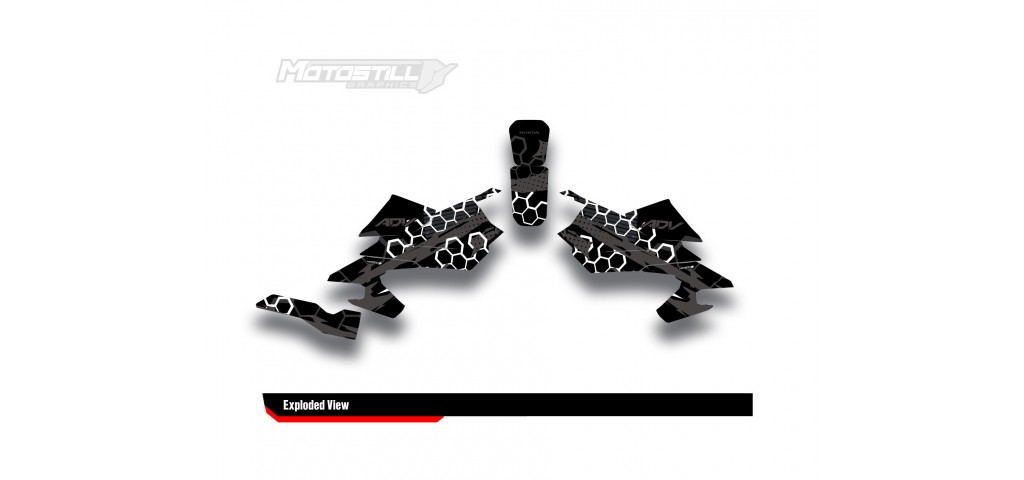 HONDA ADV 350 PROTECTION GRPHIC KIT