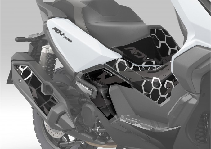 HONDA ADV 350 PROTECTION GRPHIC KIT