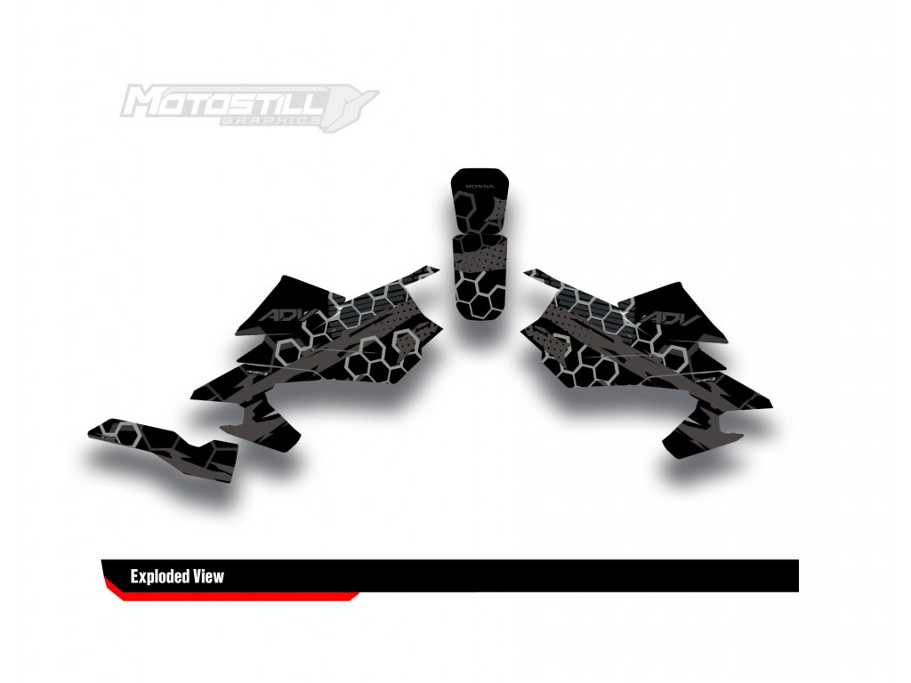 HONDA ADV 350 PROTECTION GRPHIC KIT