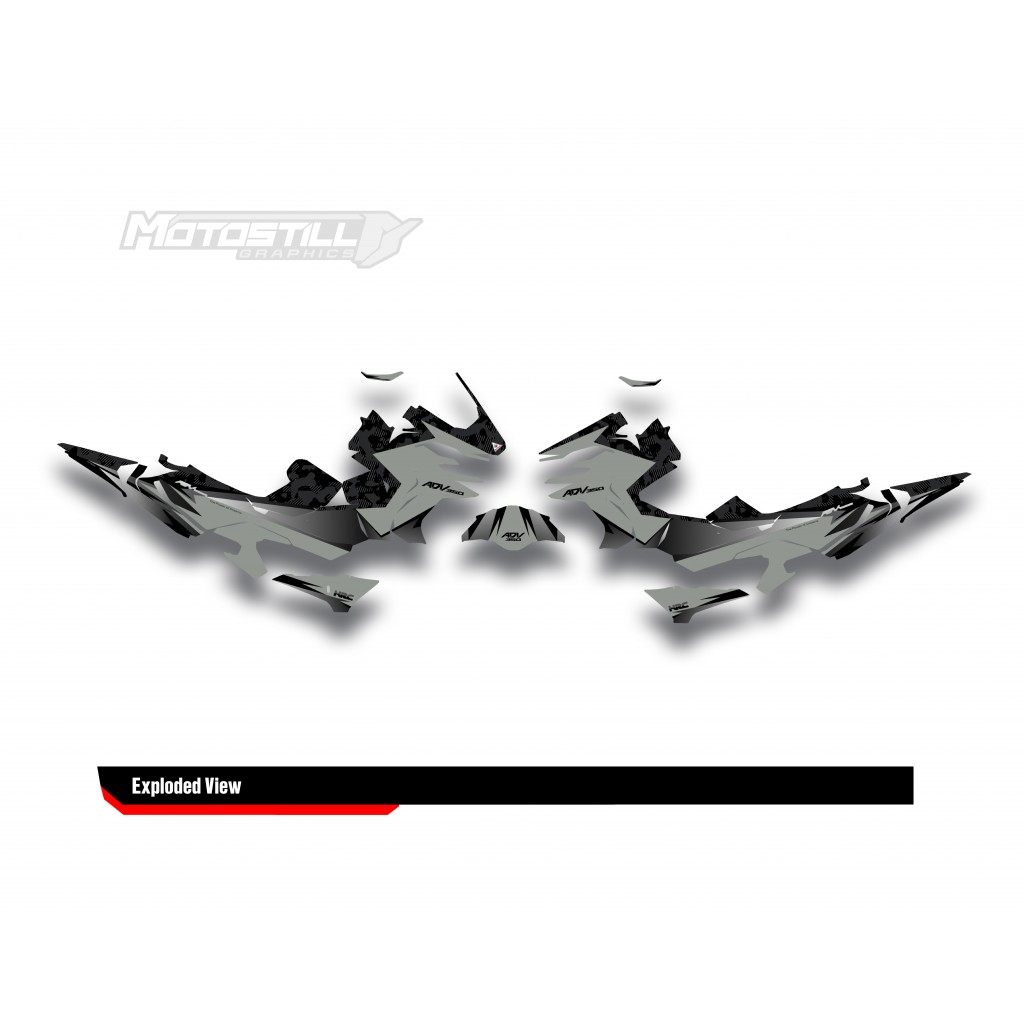HONDA ADV 350 GRPHIC KIT
