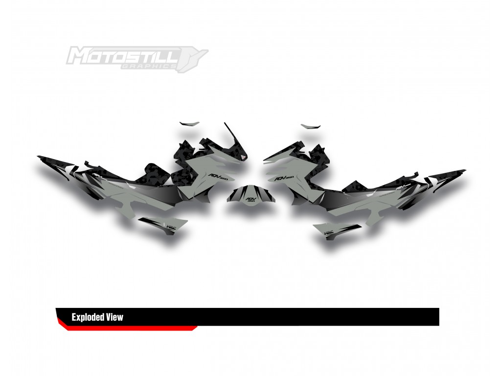 HONDA ADV 350 GRPHIC KIT