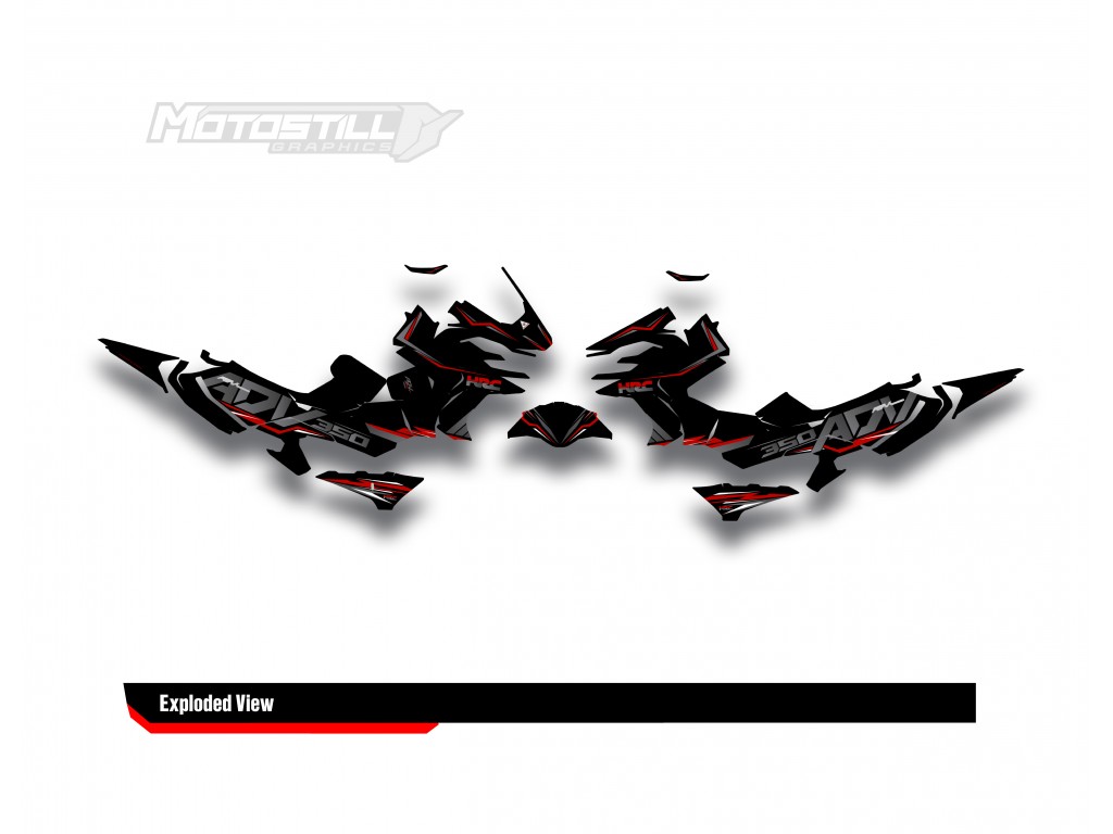 HONDA ADV 350 GRPHIC KIT