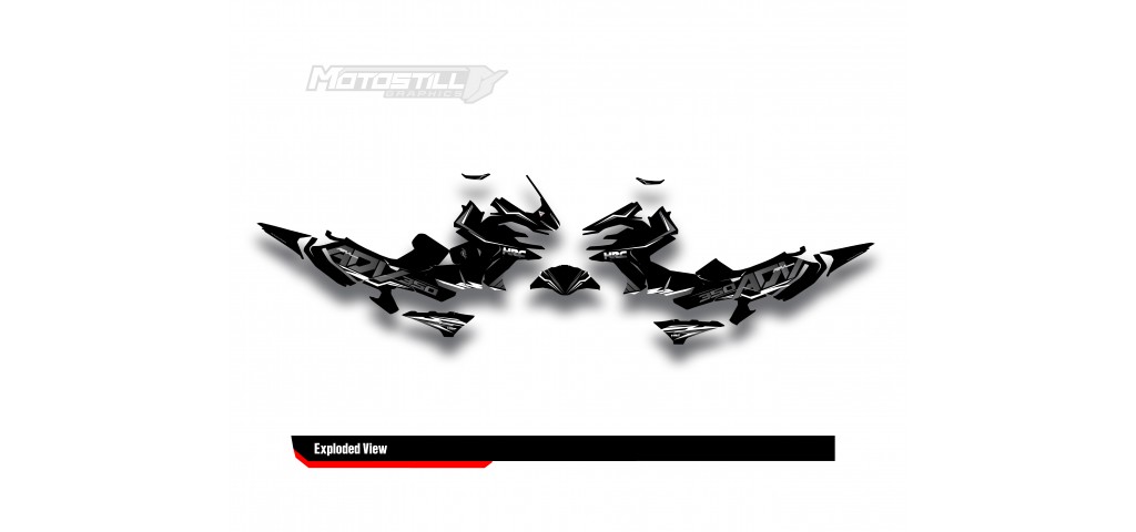 HONDA ADV 350 GRPHIC KIT