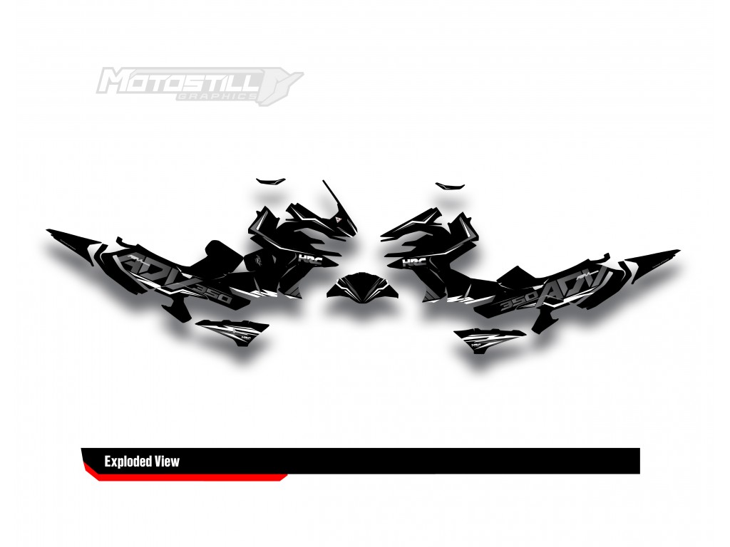 HONDA ADV 350 GRPHIC KIT