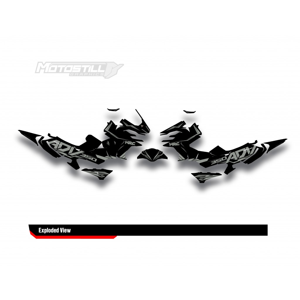 HONDA ADV 350 GRPHIC KIT