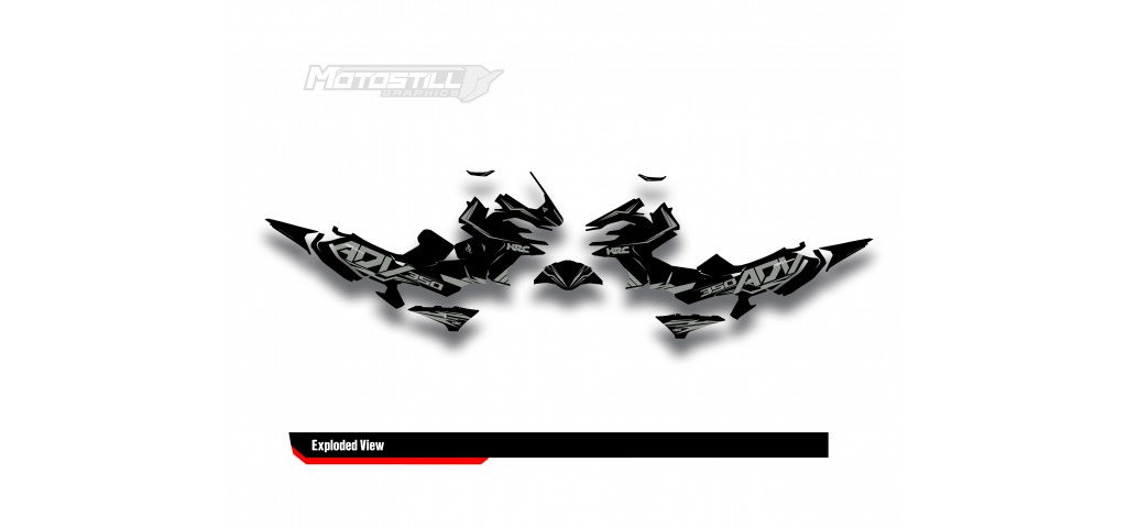 HONDA ADV 350 GRPHIC KIT