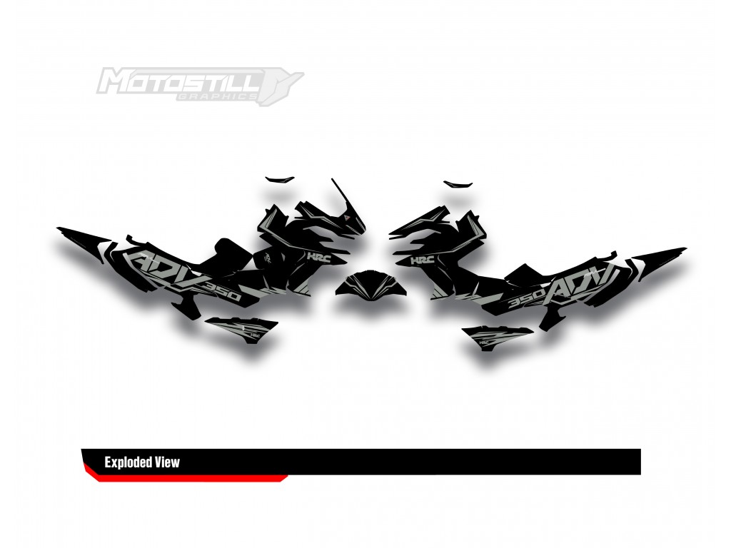 HONDA ADV 350 GRPHIC KIT