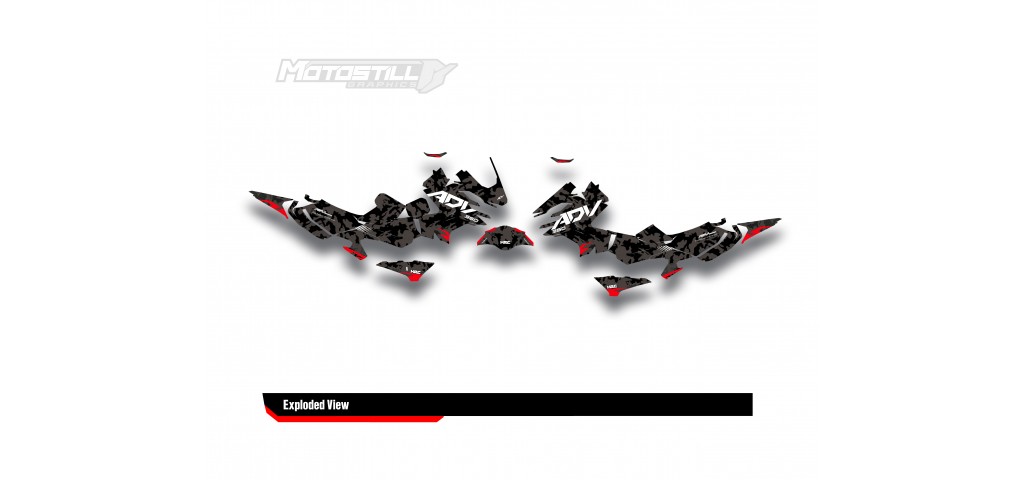 HONDA ADV 350 GRPHIC KIT