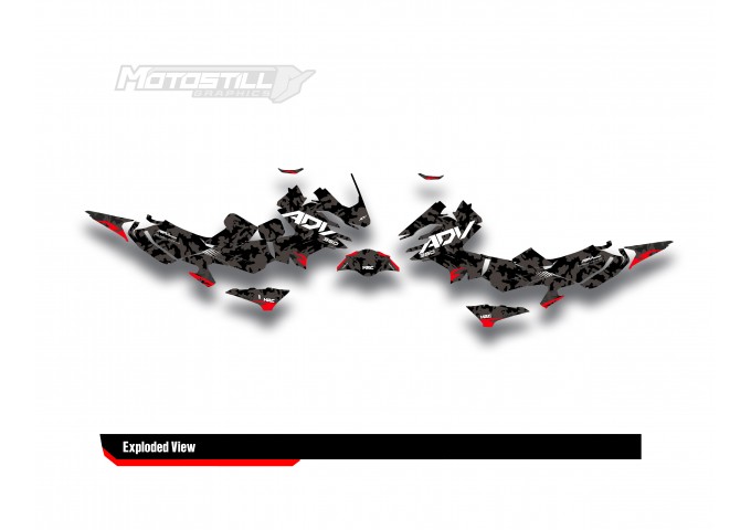 HONDA ADV 350 GRPHIC KIT
