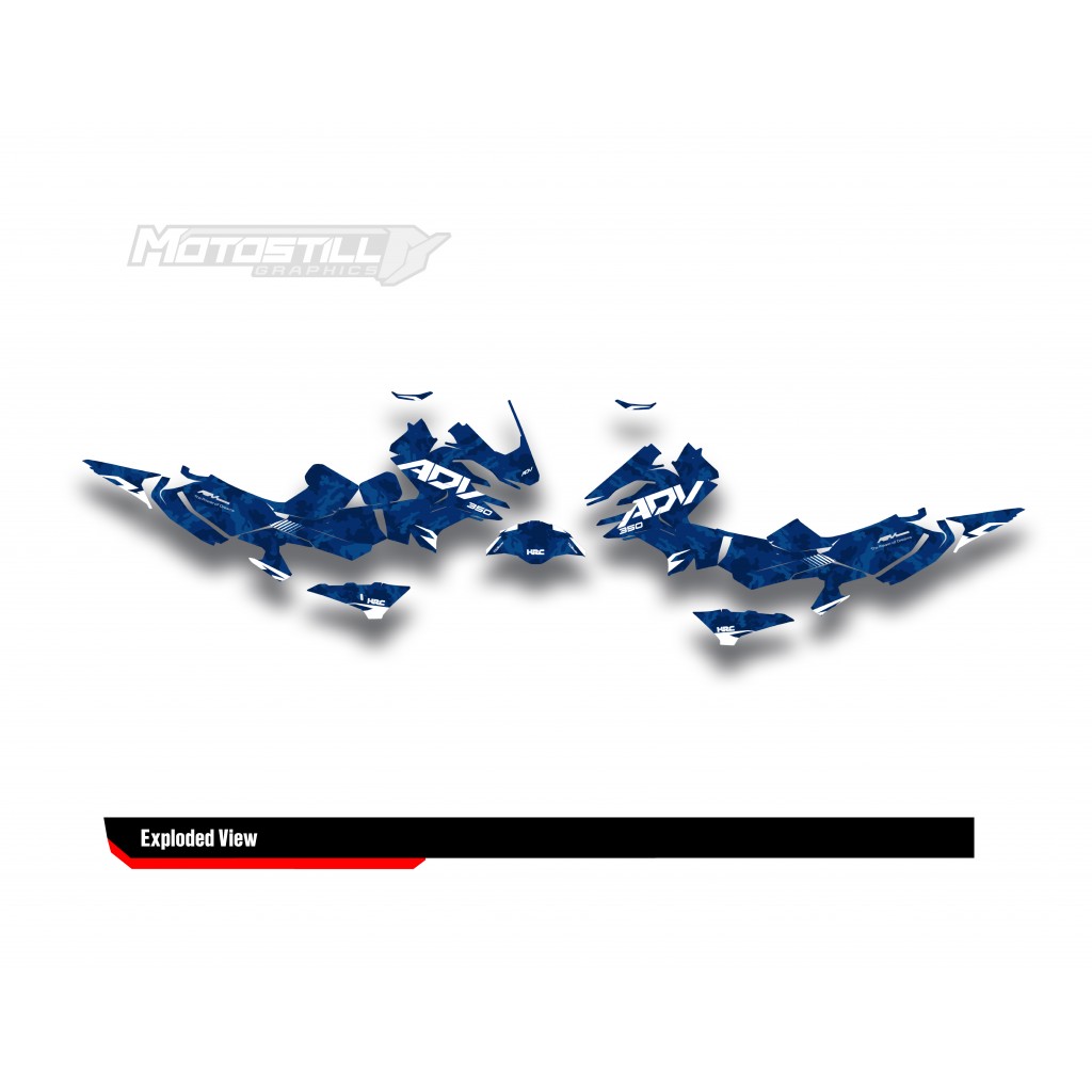 HONDA ADV 350 GRPHIC KIT