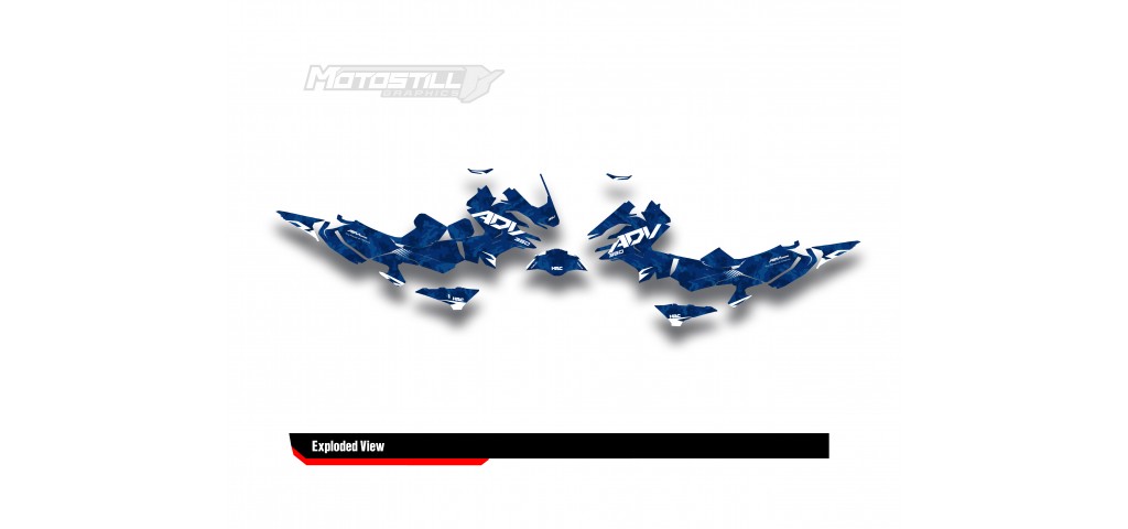 HONDA ADV 350 GRPHIC KIT
