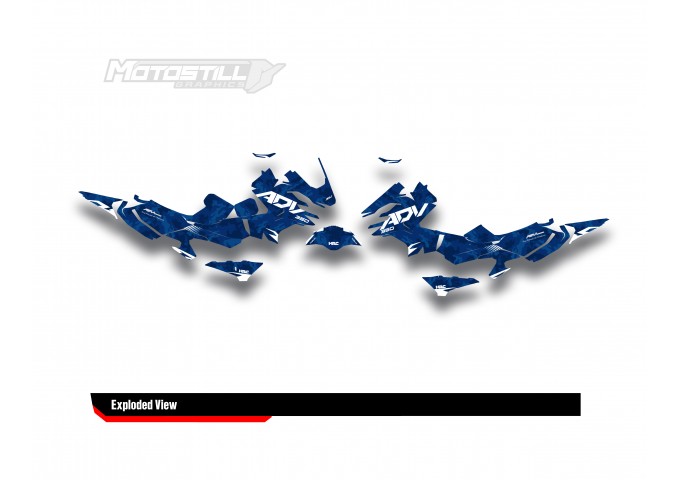 HONDA ADV 350 GRPHIC KIT