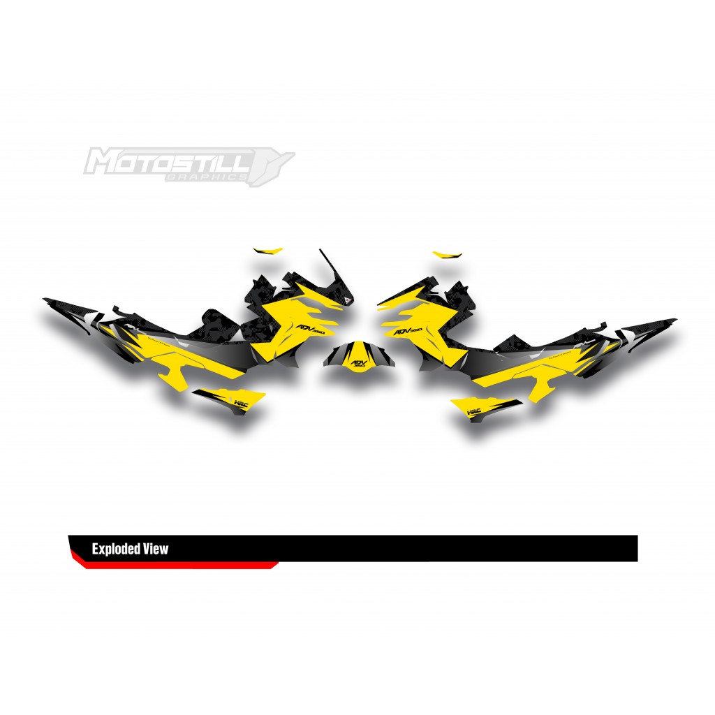 HONDA ADV 350 GRPHIC KIT
