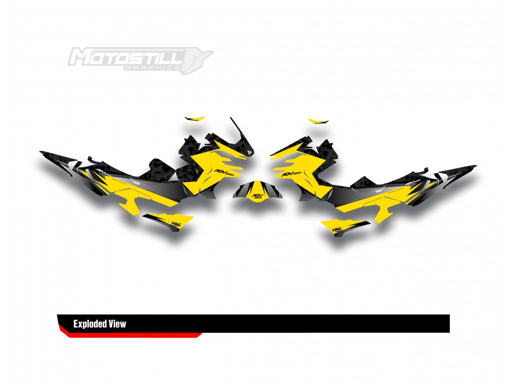 HONDA ADV 350 GRPHIC KIT