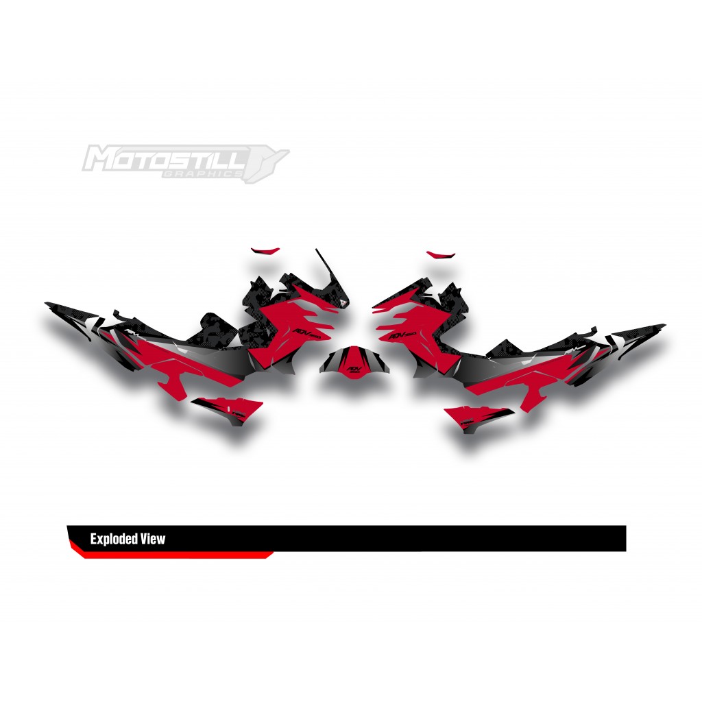 HONDA ADV 350 GRPHIC KIT